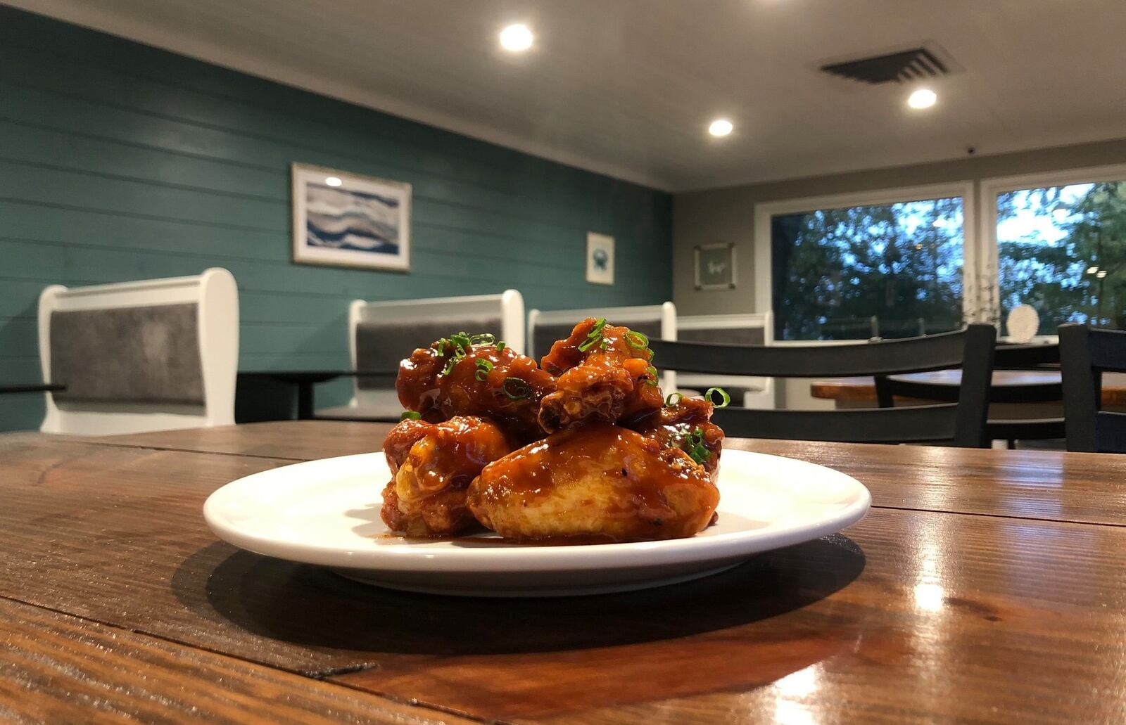 Chicken Wings at the River Rock Bar & Grille, which is gearing up to open alongside the Great Miami River in Piqua.