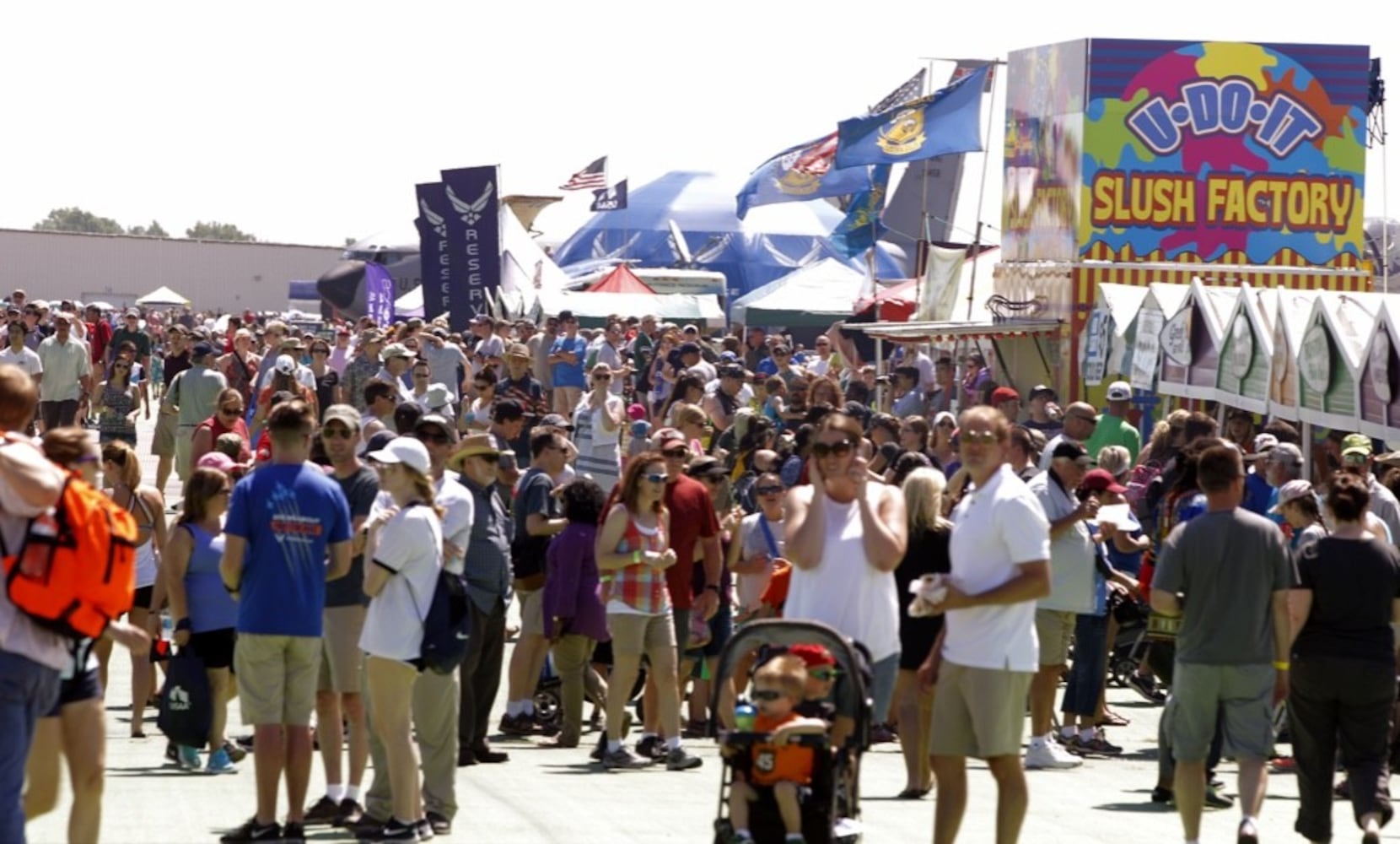 Day 2 performances underway at the Dayton Air Show