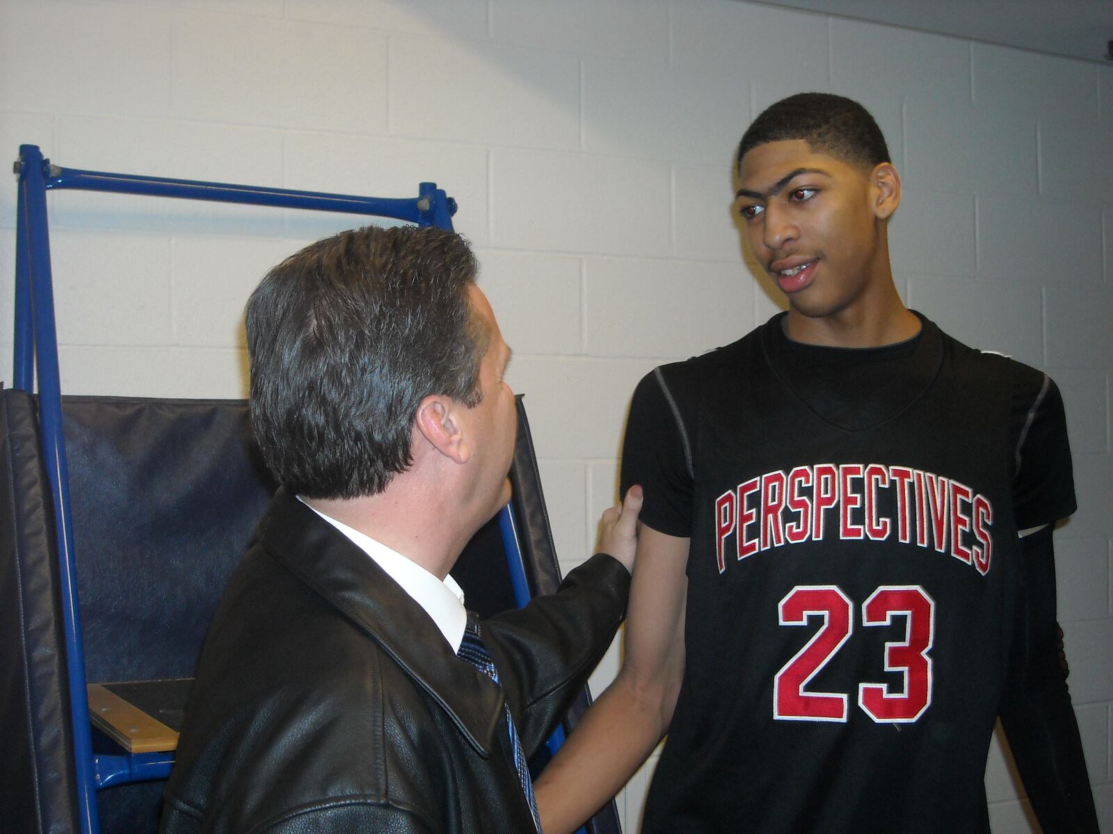 Here's a look at a younger version of "The 'Brow."