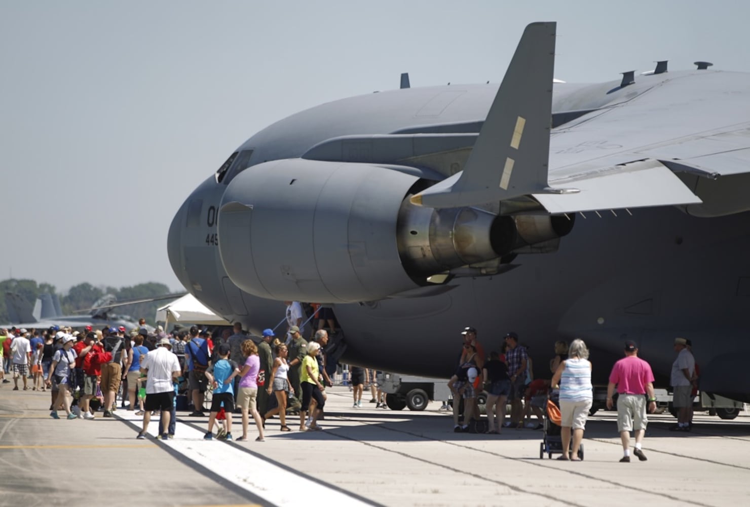 Day 2 performances underway at the Dayton Air Show