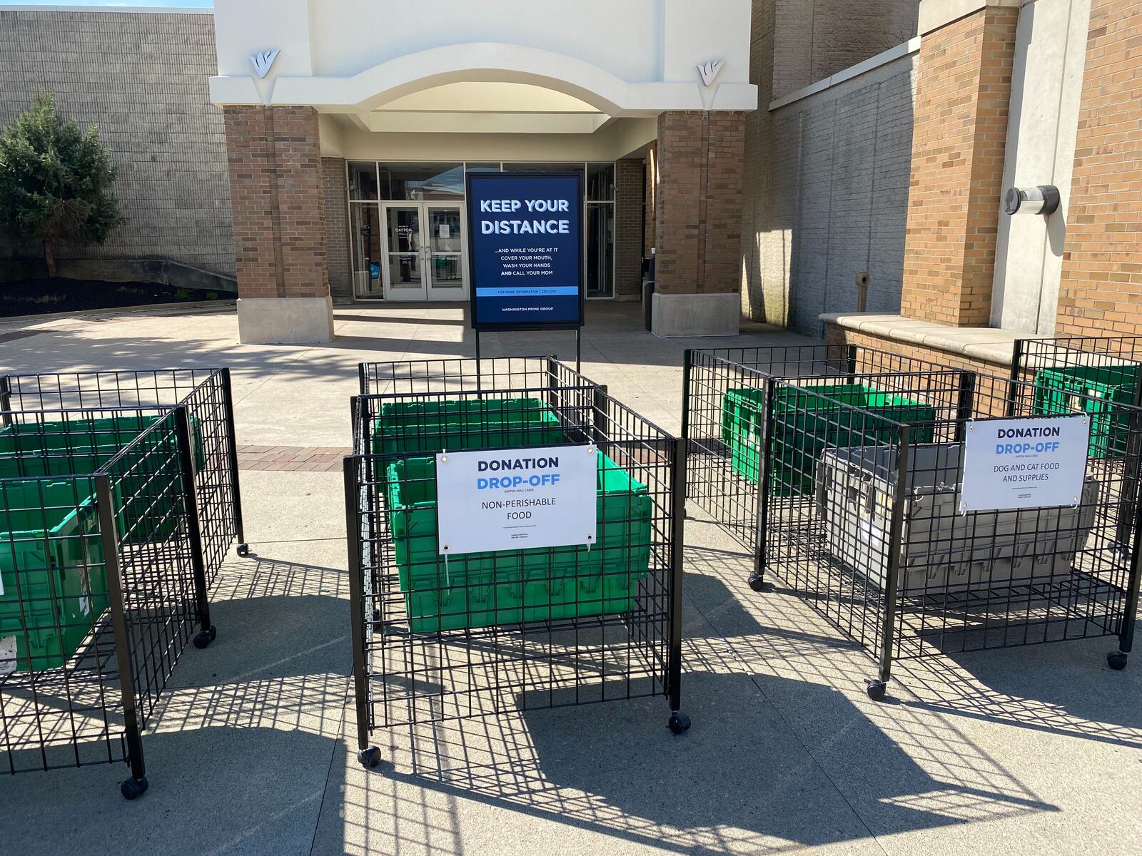 The Dayton Mall is launching a donation drive today seeking food and non-perishable essential items, and it is partnering with several Dayton-area non-profit organizations to help distribute the donated items to those who need them most.