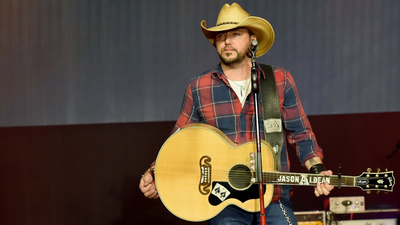  Jason Aldean announced Hootie & the Blowfish will join him at his first show at SunTrust Park in Atlanta.  (Photo by Rick Diamond/Getty Images for CRS)