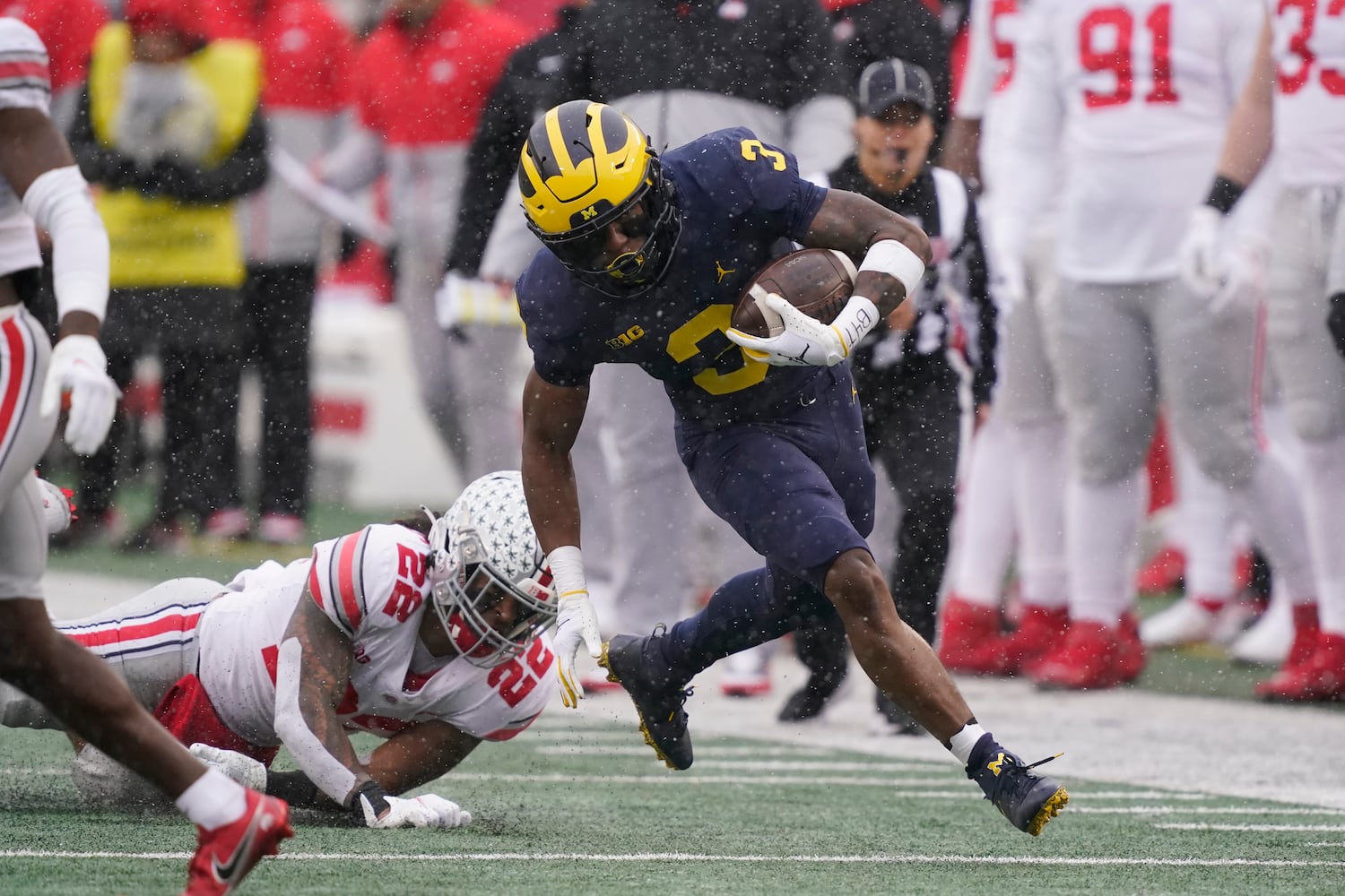 Ohio St Michigan Football