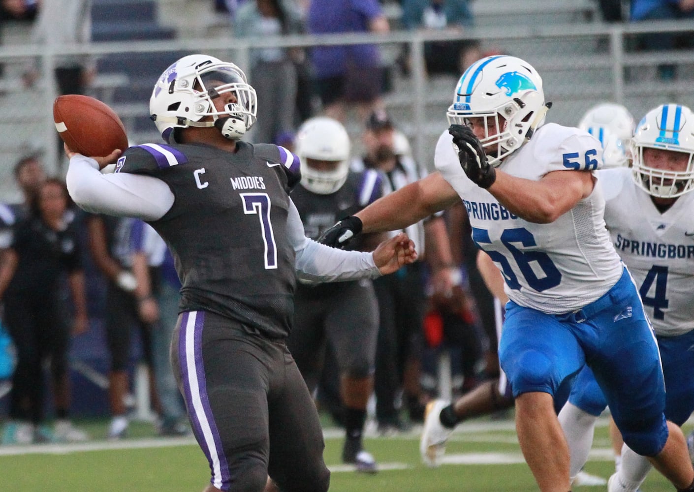 PHOTOS: Springboro at Middletown, Week 2 football