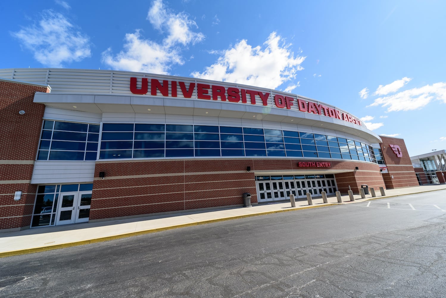 PHOTOS: NCAA First Four basketball court installation at UD Arena