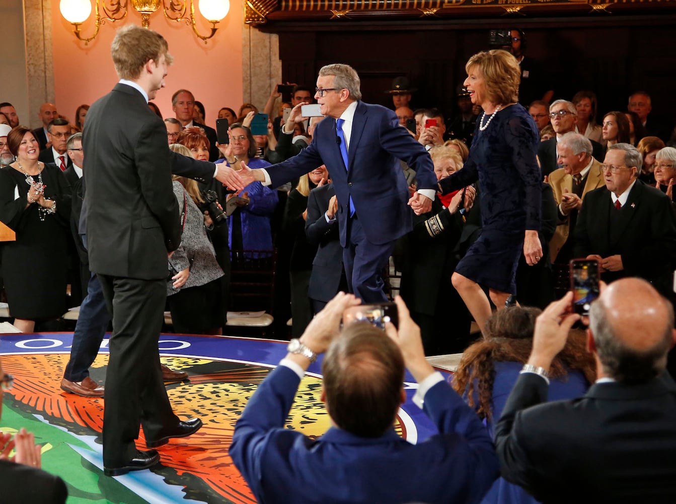 Gov. DeWine sworn in at Ohio Statehouse