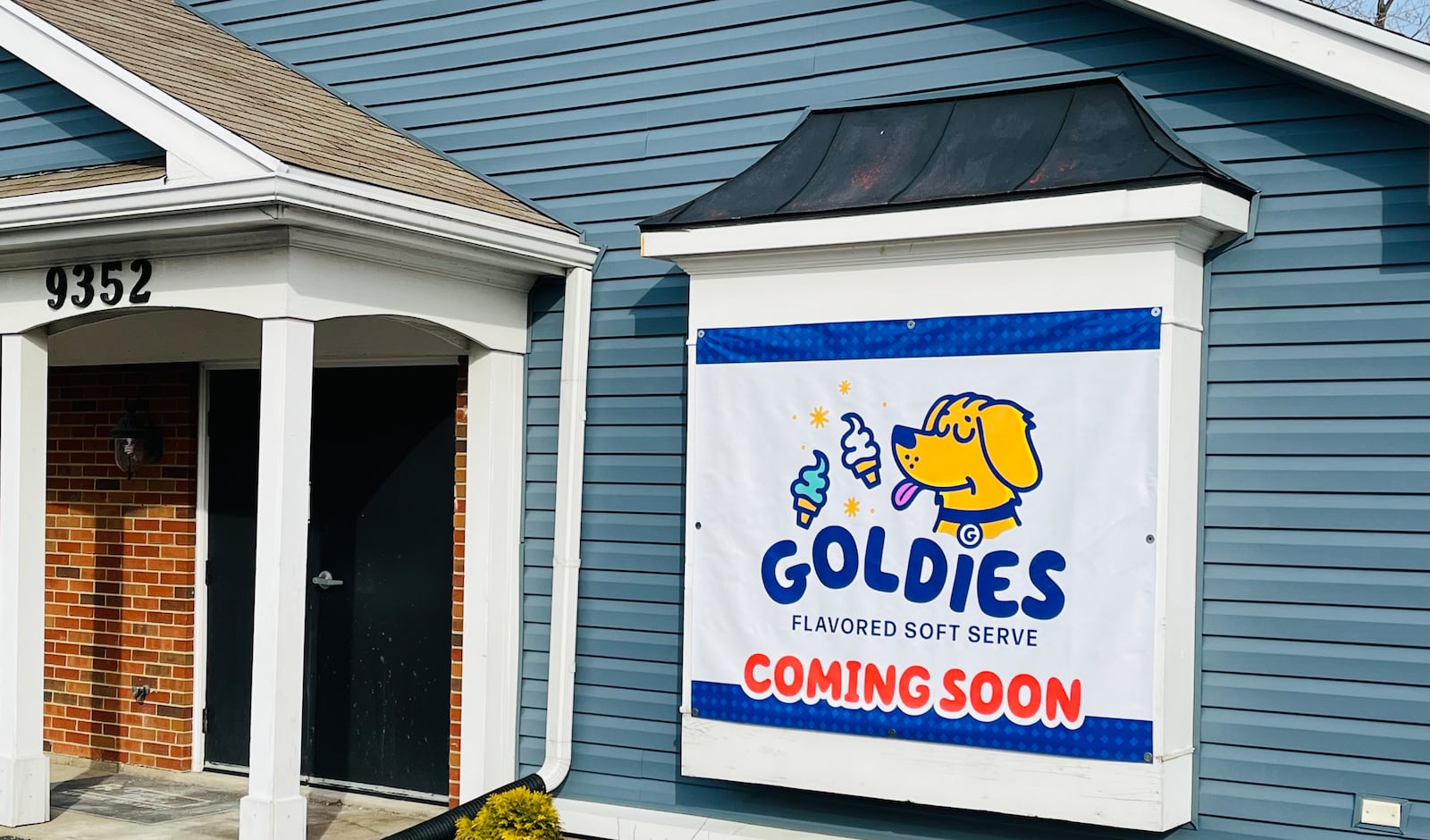 Goldies Flavored Soft Serve, located at 9352 Dayton-Lebanon Pike in Washington Twp., is expected to open in early April and will have 48 different soft serve flavors with an infinite amount of combinations (CONTRIBUTED PHOTO).