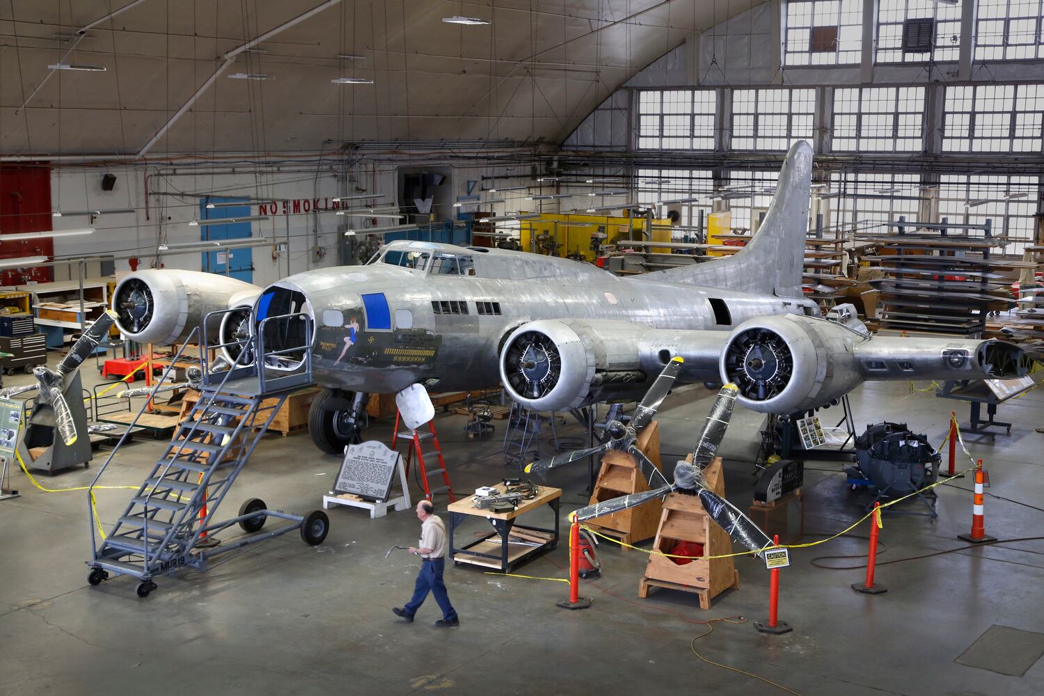 13 years and 55,000 hours of work: restored Memphis Belle