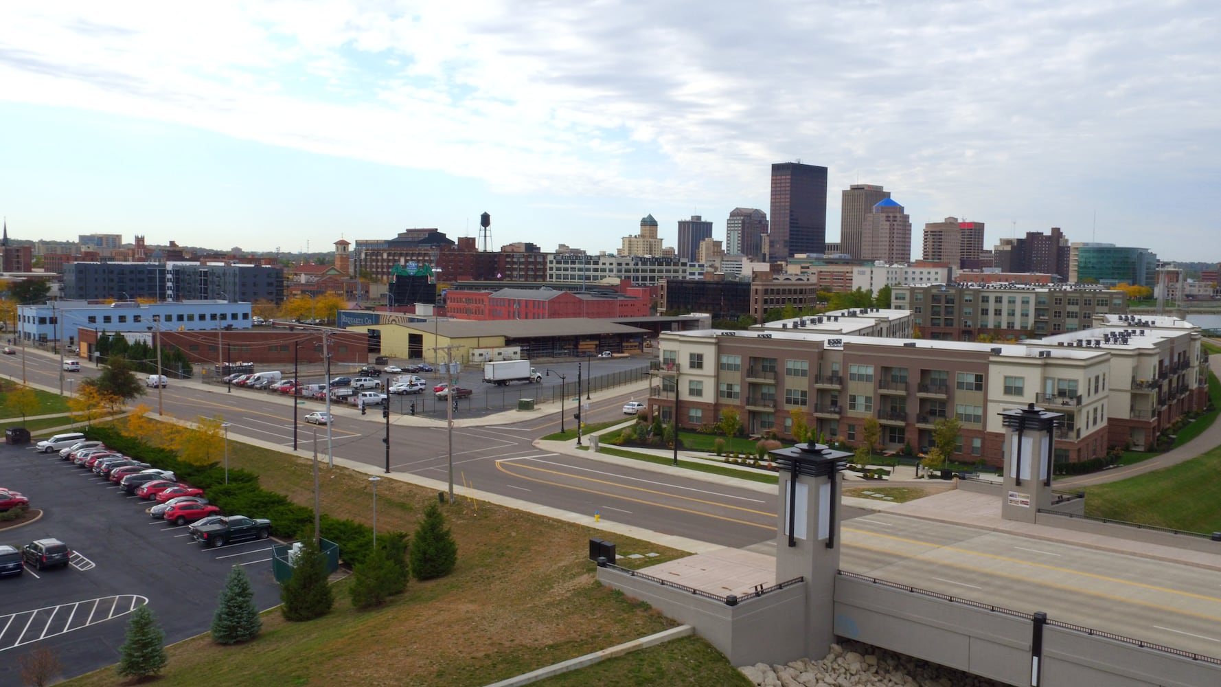 PHOTOS: What this booming area in downtown Dayton looks like from above