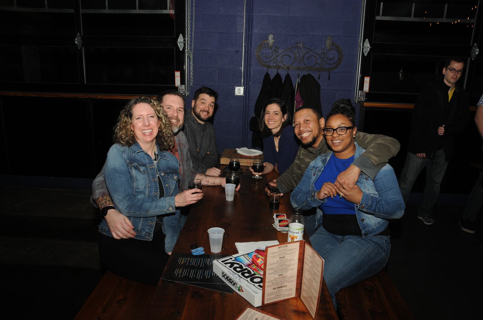 Dayton Beer Company, at 41 Madison St. in downtown Dayton, hosted its third annual GoatFest: “a festival of all things barrel and wood aged.” There were more than 30 barrel or wood-aged beers on tap. DAVID MOODIE / CONTRIBUTING PHOTOGRAPHER