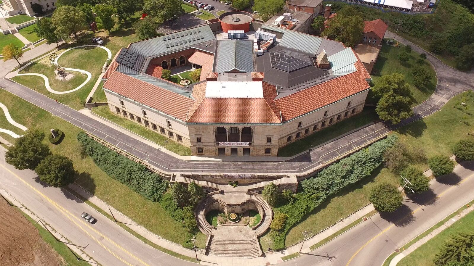 The Dayton Art Institute was in the midst of construction when the Great Depression hit. Because the startup budget was dedicated to building, when the new museum opened in 1930 the galleries were filled with donated art.   TY GREENLEES / STAFF