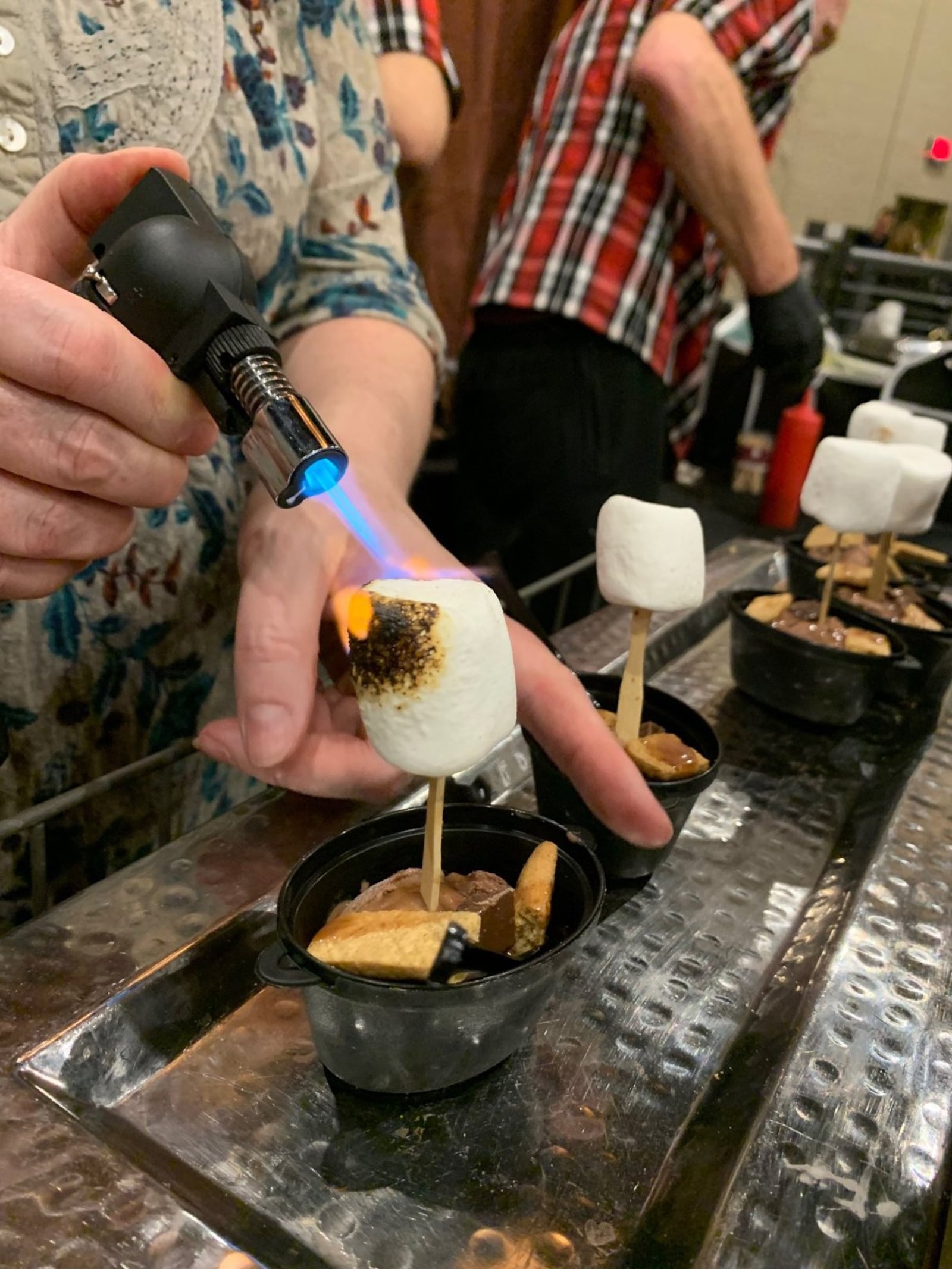 Tavern at the Greene served a bourbon chocolate ganache campfire ice cream at the Miami Valley Restaurant Association’s Sneak Peek to Winter Restaurant Week in 2020. CONTRIBUTED/ALEXIS LARSEN