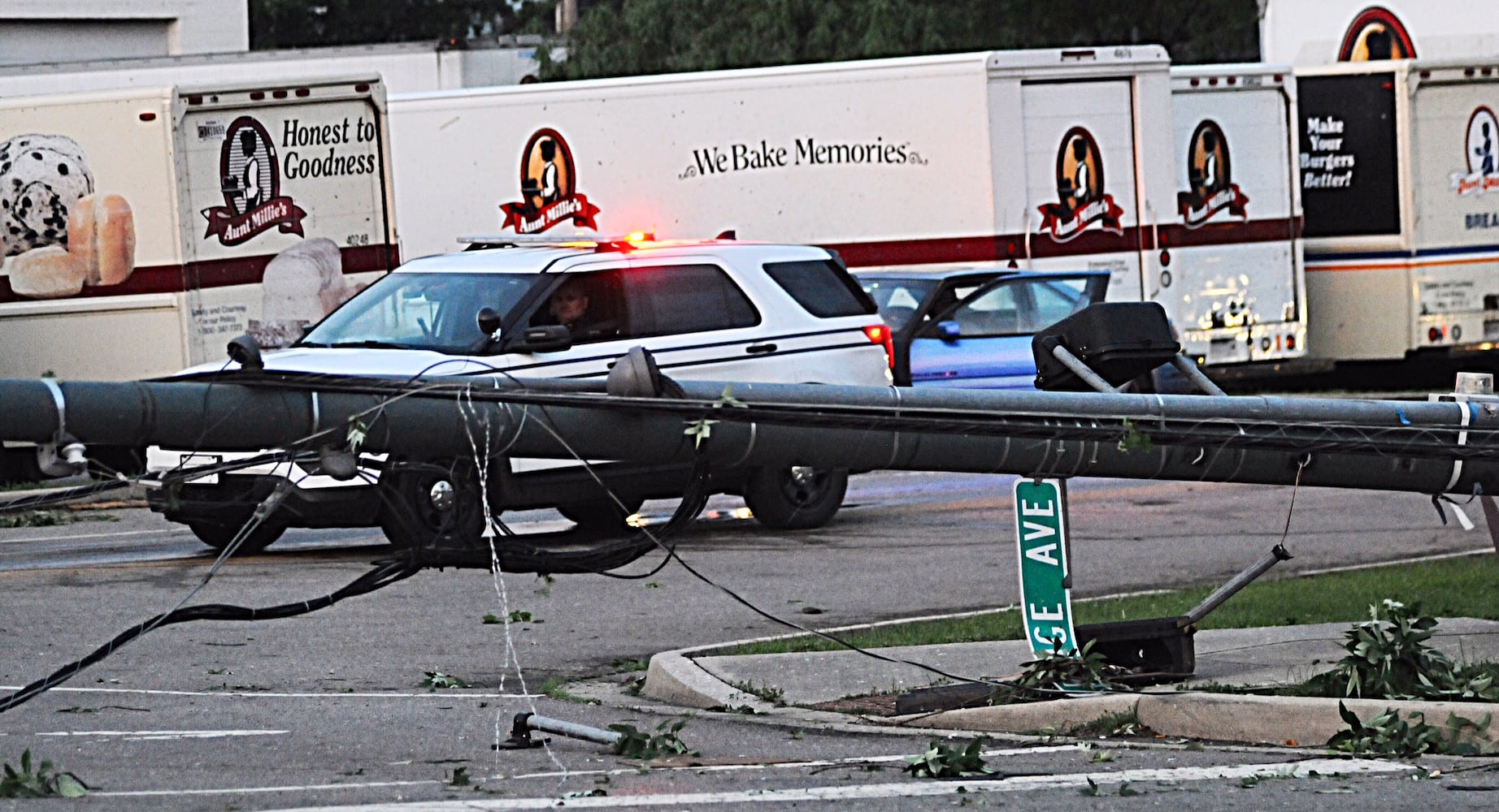 PHOTOS: Daylight reveals widespread damage from Monday storms