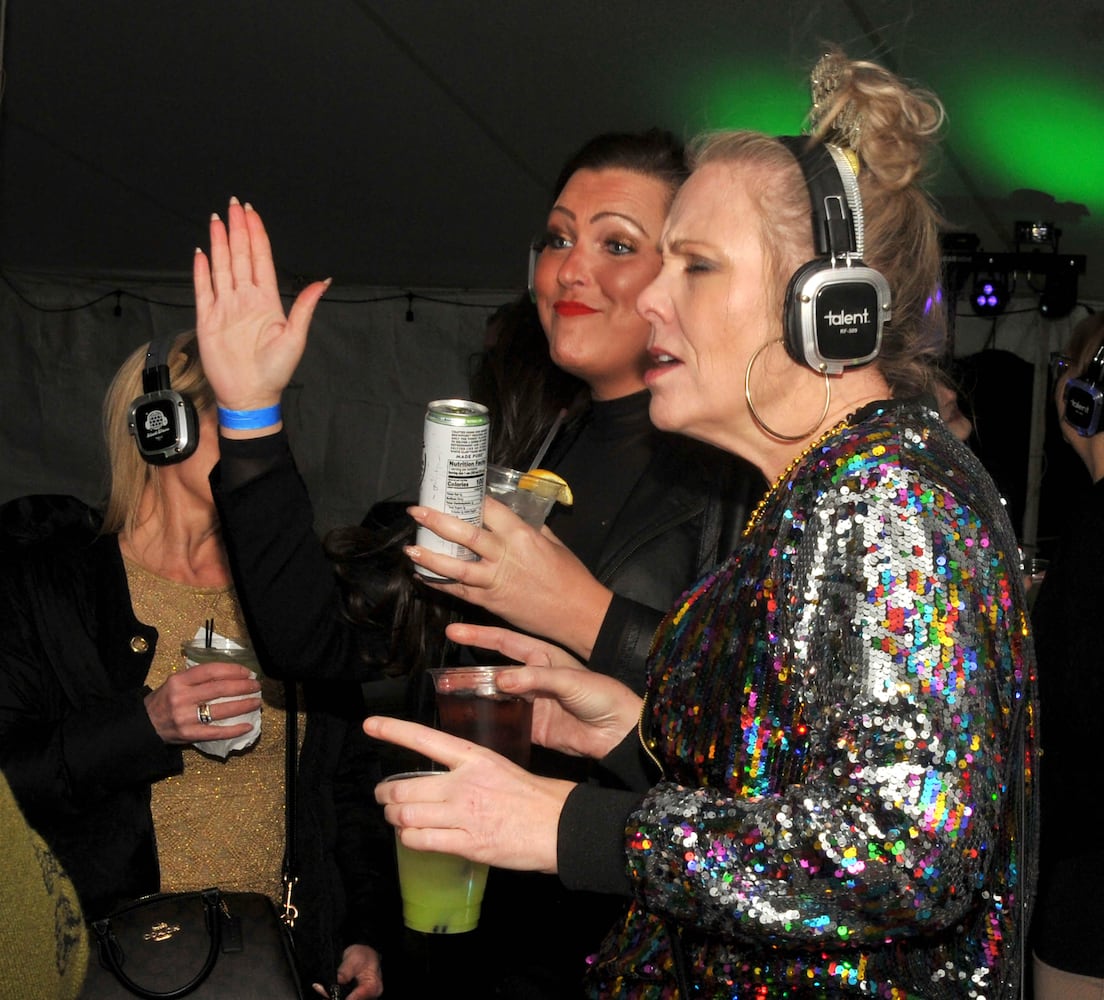 Did we spot you at Dayton's Sixth Annual New Year's Eve Ball Drop and Silent Disco?