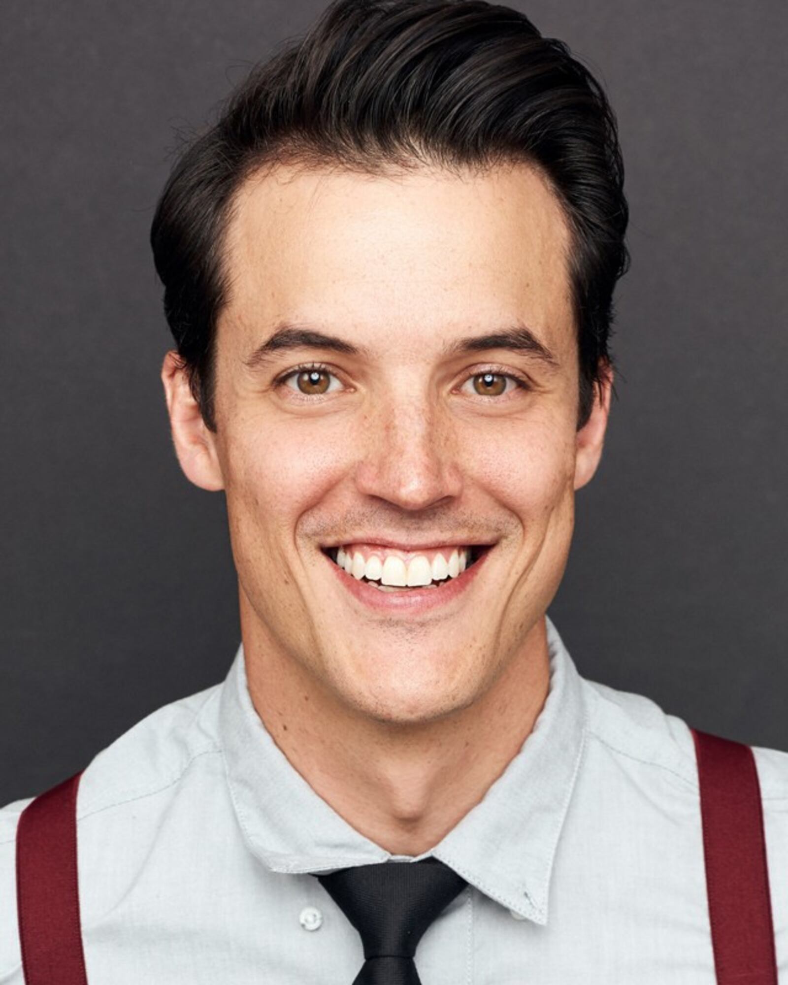 Wright State University musical theater graduate KJ Hippensteel appears in the new Broadway musical "Mrs. Doubtfire." CONTRIBUTED