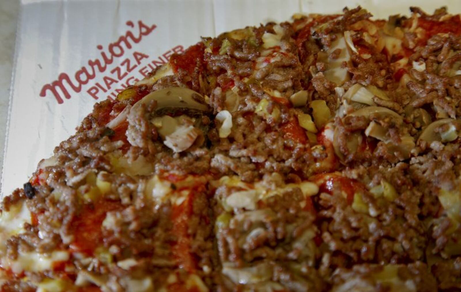 An award-winning pie from Marion's Piazza. An award-winning pie from Marion's Piazza. (File photo)