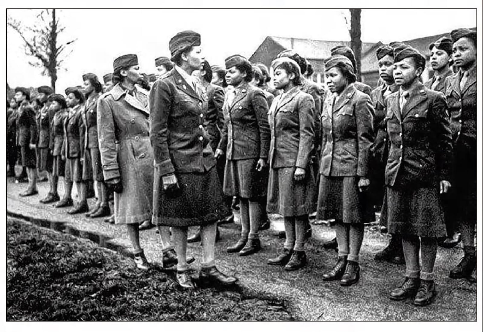 Dayton trailblazer Lt. Col. Charity Adams Earley led the the 6888th Central Postal Battalion during WWII.