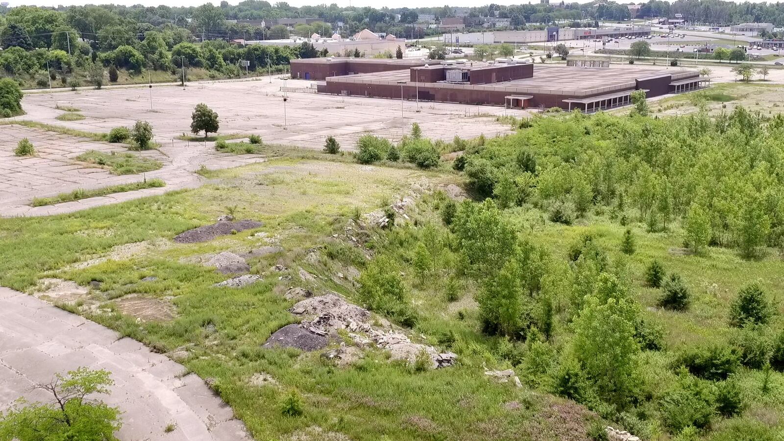 Montgomery County and the City of Trotwood have received a $200,000 block grant to help cleanup the site of the old Salem Mall. TY GREENLEES / STAFF