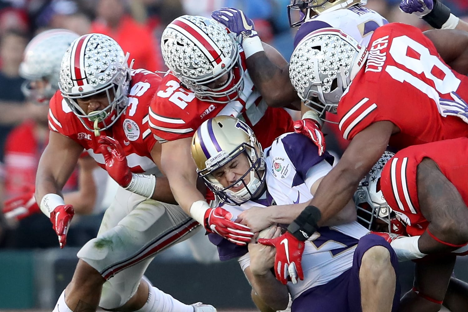 PHOTOS: Ohio State vs. Washington -- 105th Rose Bowl