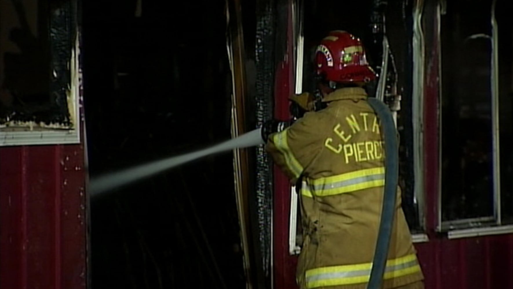 Fire at Washington State Fair Evergreen Hall