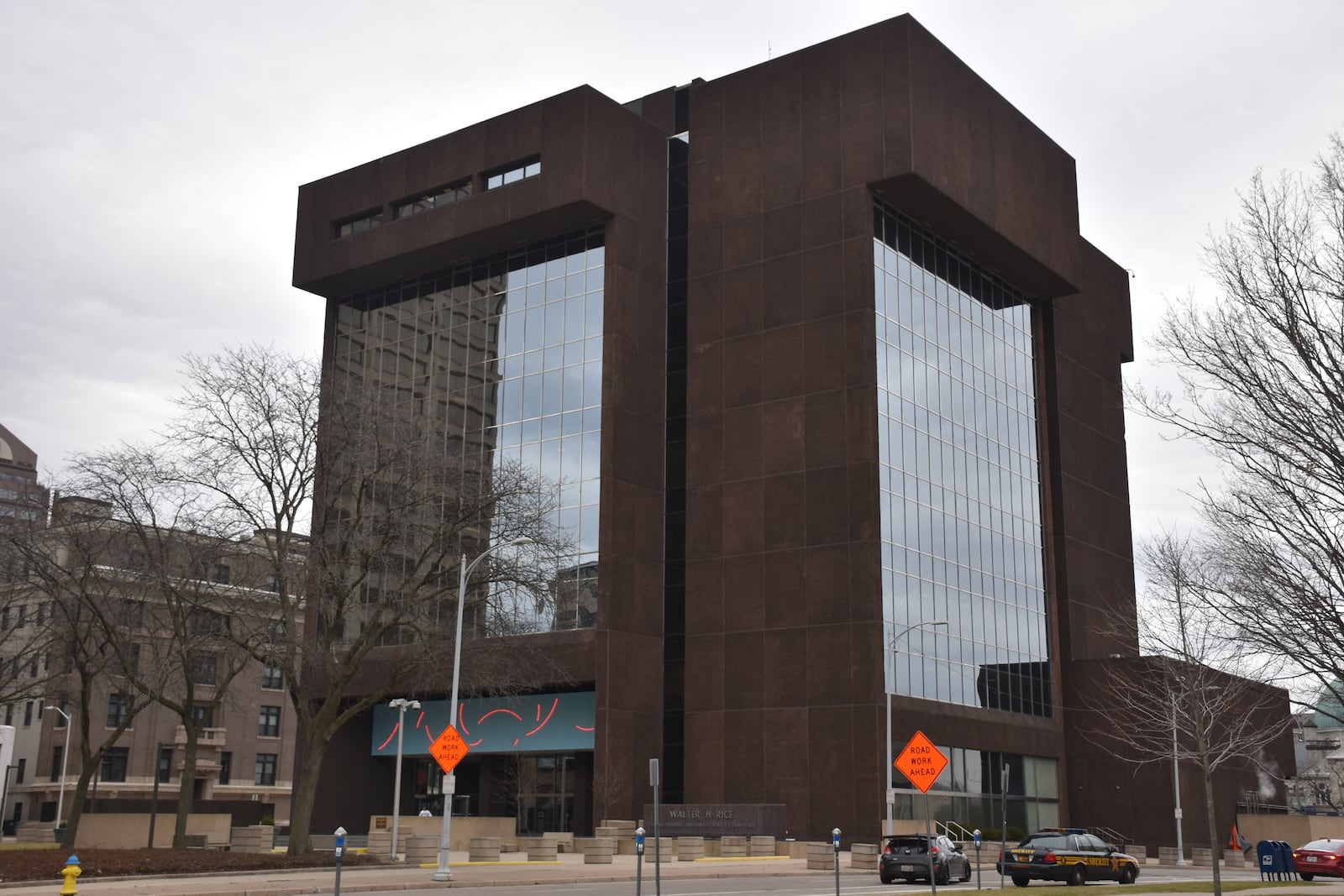 The Federal Building in downtown Dayton is home to the federal courthouse and the offices of various agencies, including the Social Security Administration. CORNELIUS FROLIK / STAFF