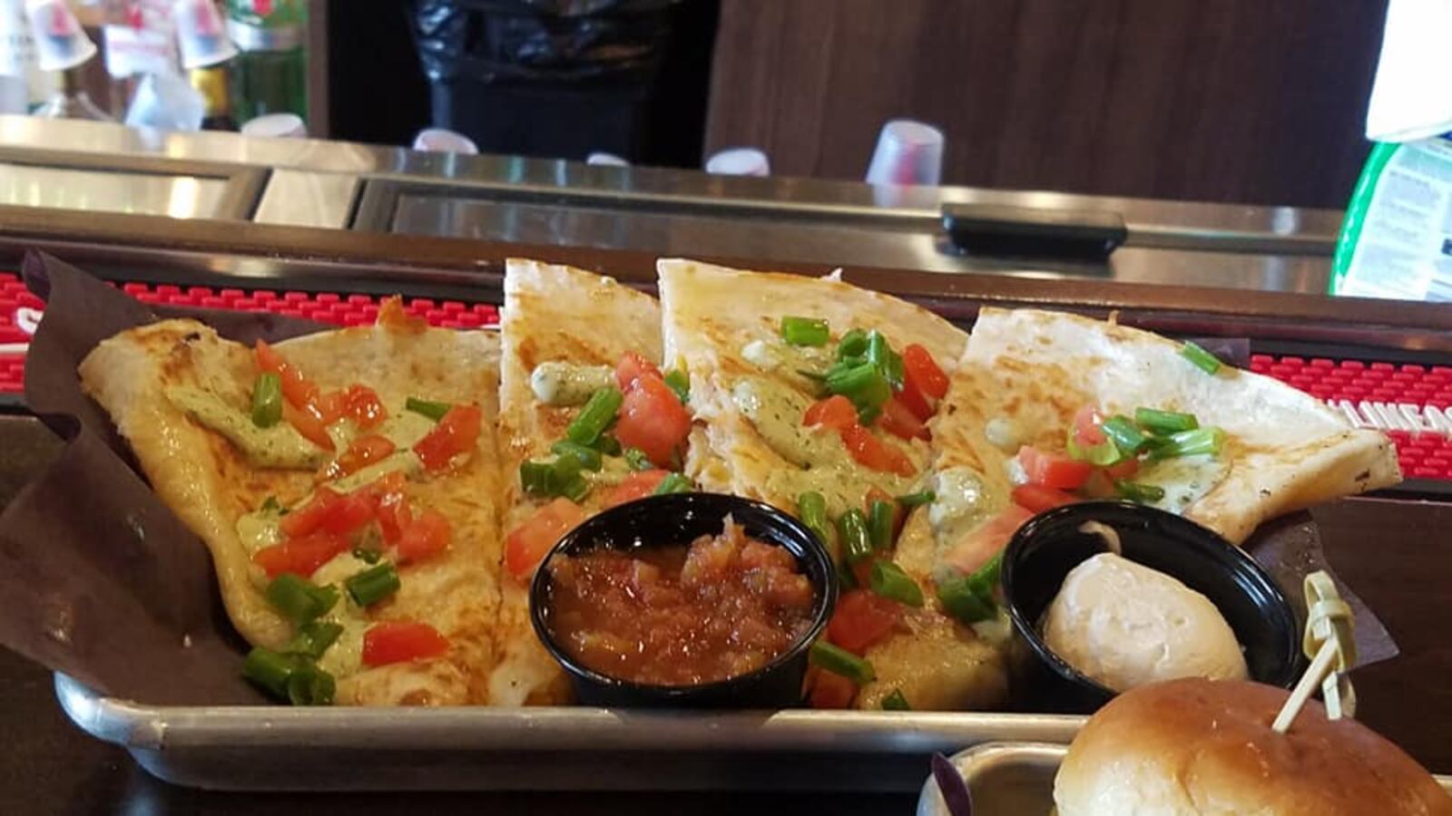 Double 18 Lounge's quesadillas are always a crowd-pleaser. CONTRIBUTED