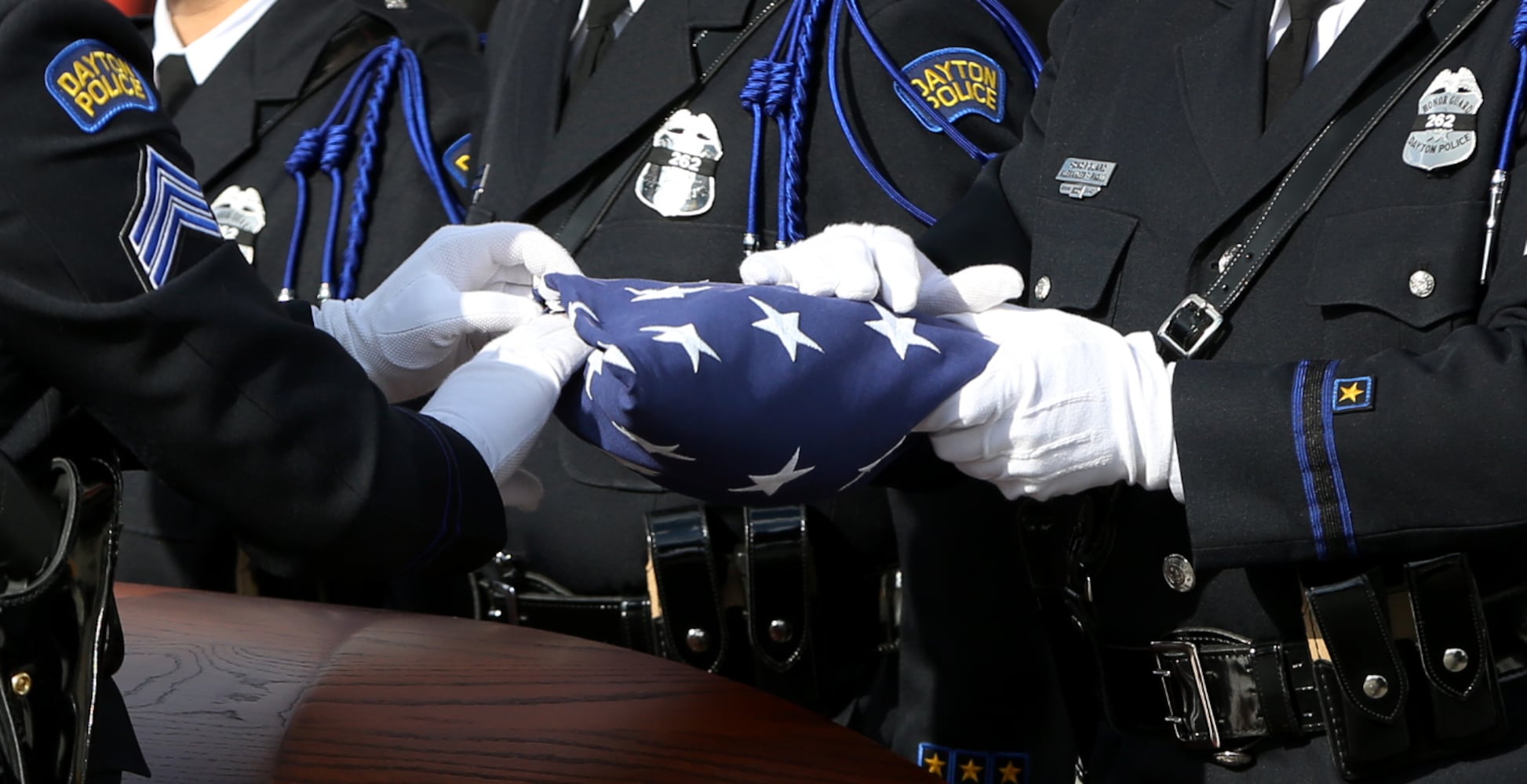 PHOTOS: Community comes together for Det. Jorge DelRio’s funeral service