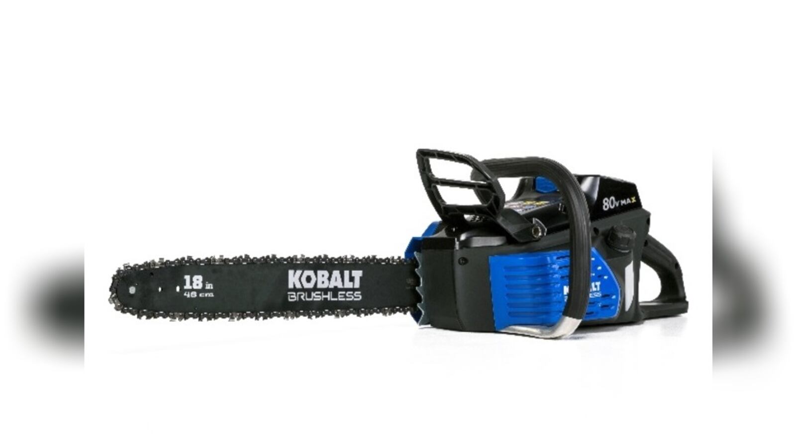 Kobalt brand electric, cordless chainsaw (Contributed Photo)