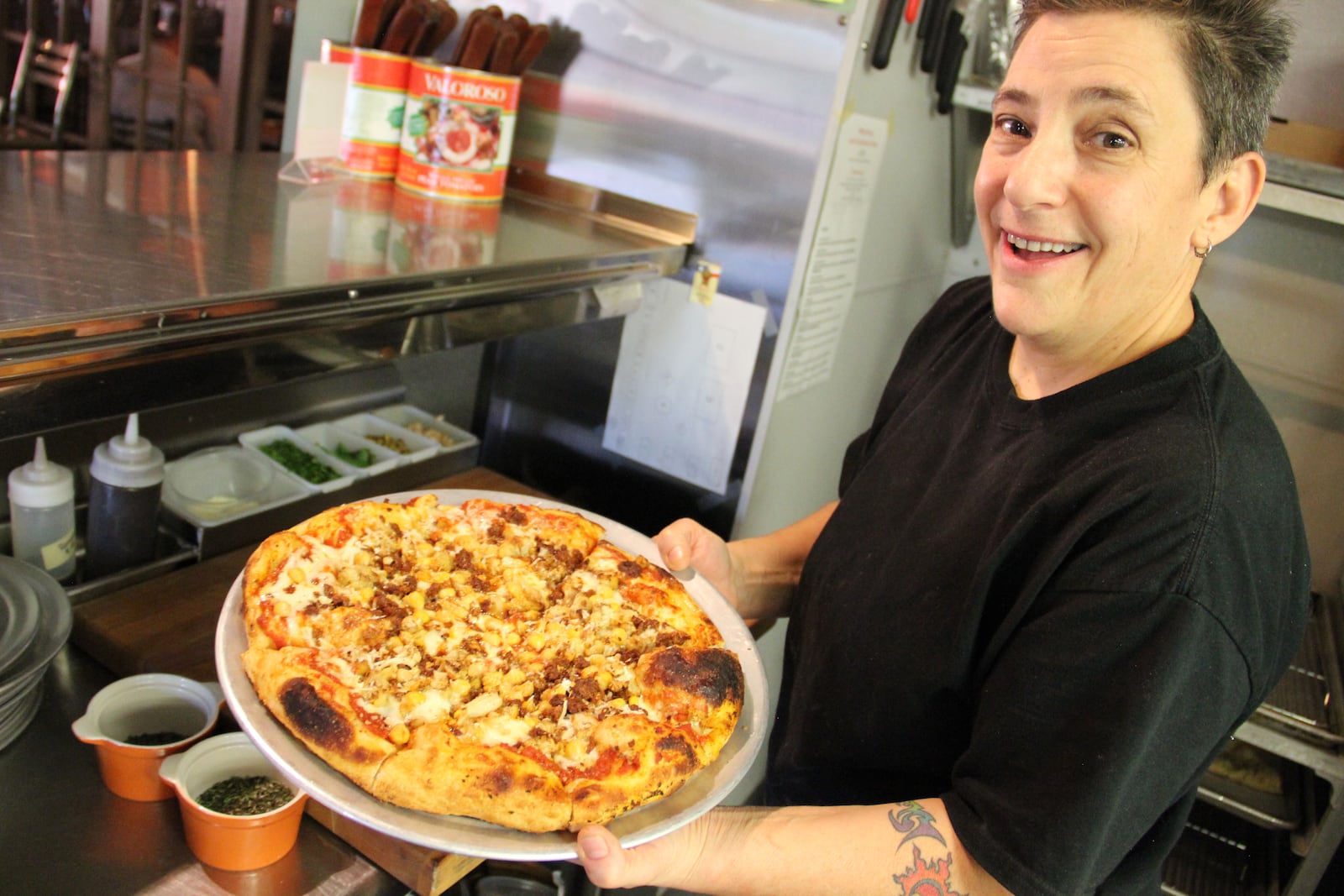 Wheat Penny Chef Liz Valenti has won accolades and awards for her pizzas. FILE