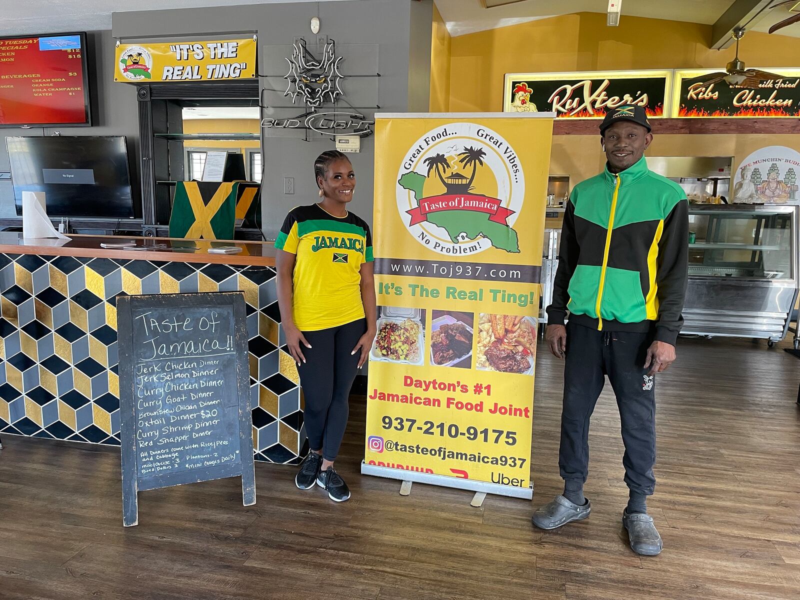 Taste of Jamaica, a pop-up serving authentic Jamaican cuisine, has moved into its first brick-and-mortar location at 100 N. James H. McGee Blvd. in Dayton. NATALIE JONES/STAFF