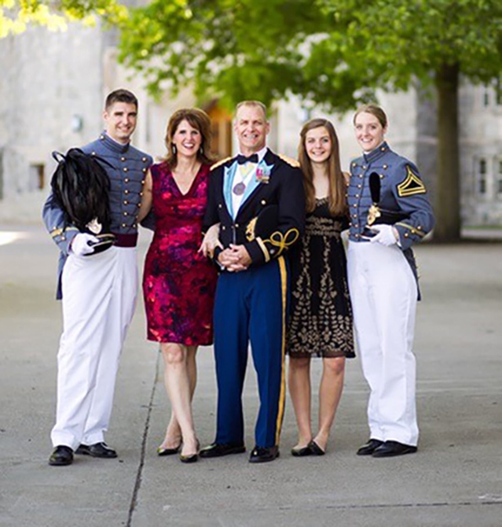 The Schretzman family (left to right): Zack, Stacy (Chuck’s wife), Chuck, Chloe and Olivia. CONTRIBUTED PHOTO