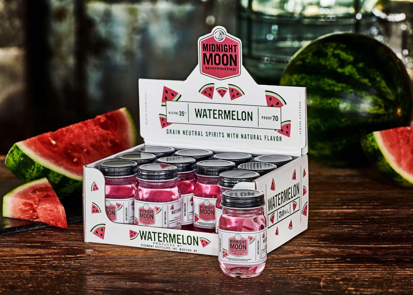 12 Bottles for New Year's Eve 2020: Midnight Moon Watermelon mini bottles