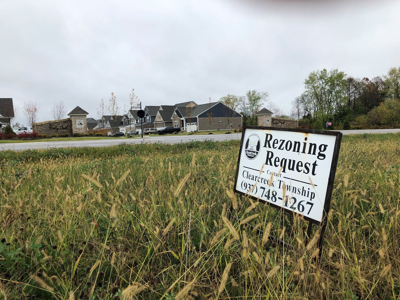 Residents fighting plans for high-density subdivisions in this township along the Montgomery-Warren county line are gearing up for the latest plans for this 170-acre farm.