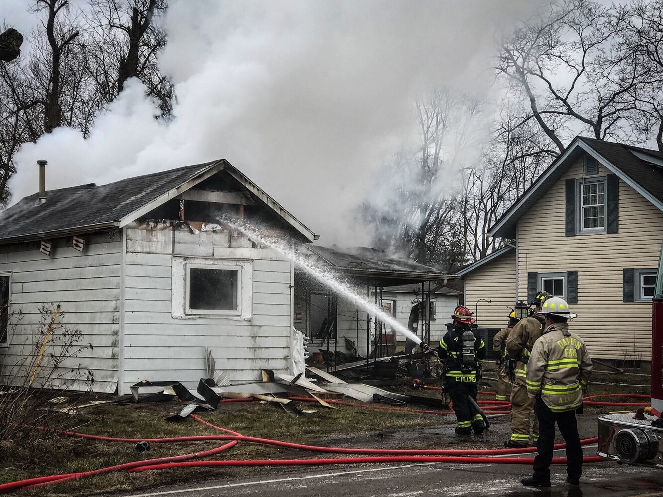 Injury reported in Jefferson Twp. house fire