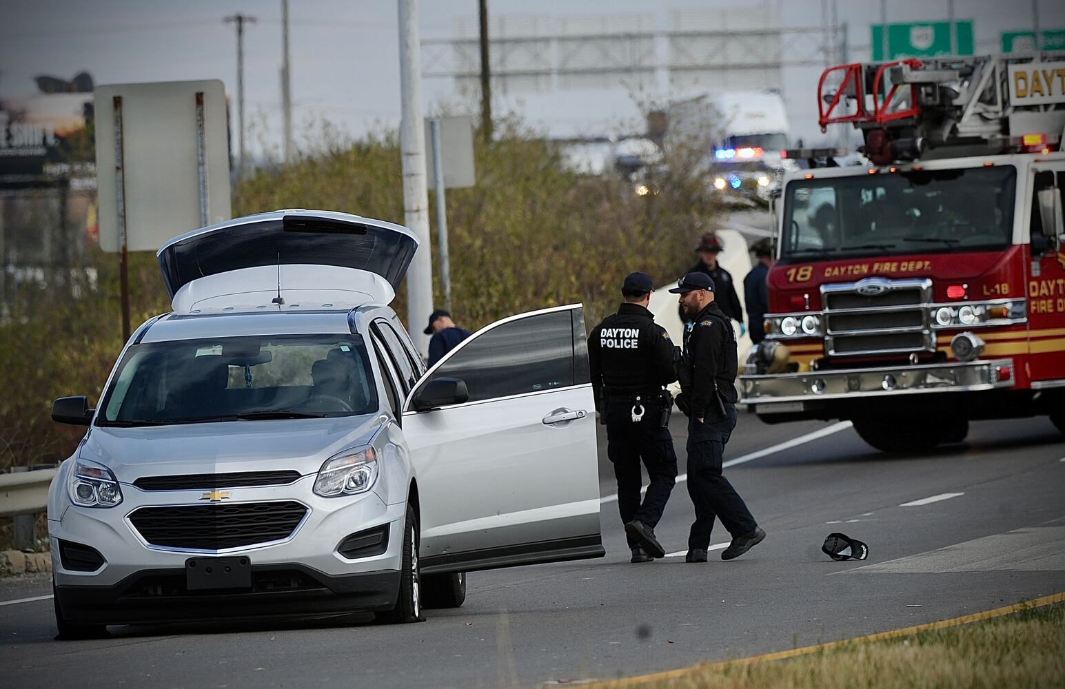 US 35 ramp closed after shooting reported