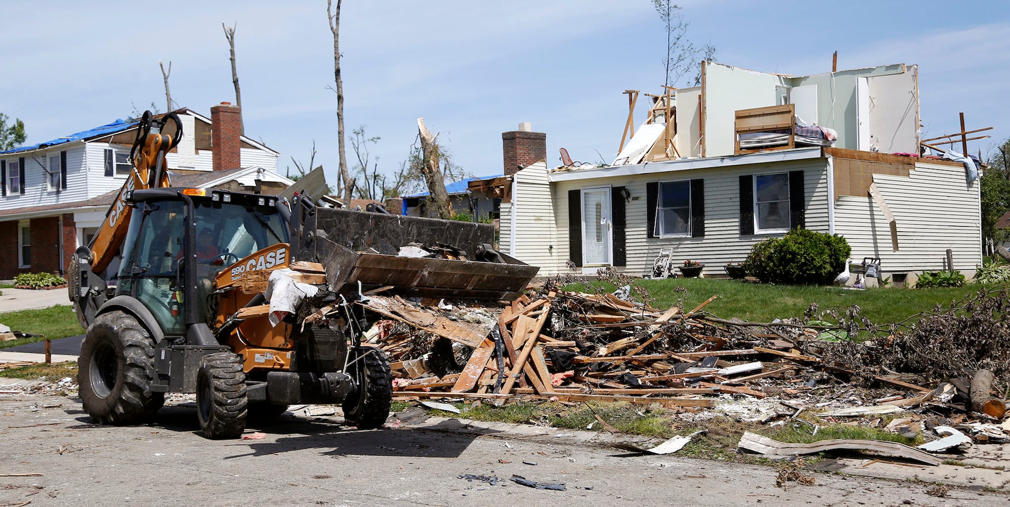 PHOTOS: What Trotwood neighborhood looks like 2 weeks after tornado