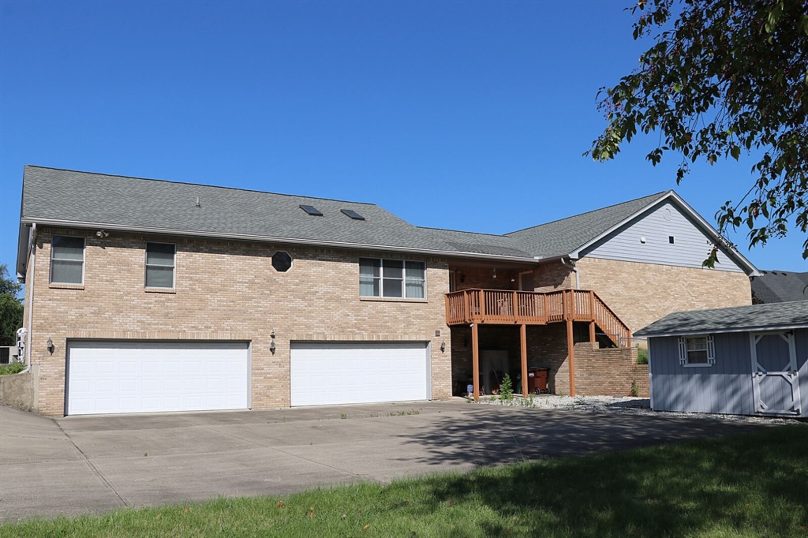 This home features garage space with all the extras needed for a car collector. 