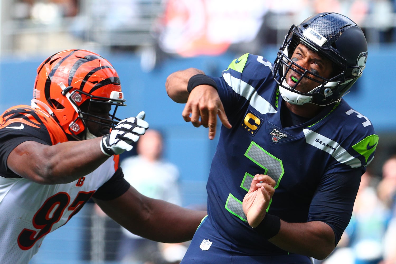 PHOTOS: Cincinnati Bengals lose season opener to Seattle Seahawks