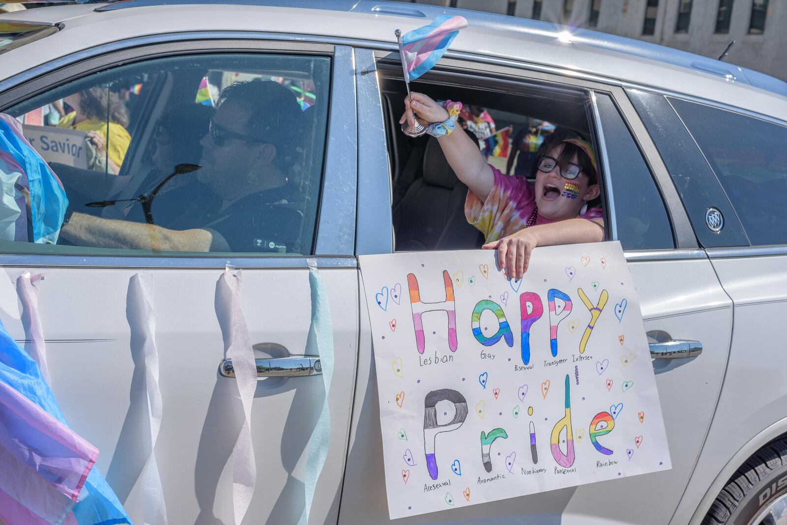 The Greater Dayton LGBT Center hosted the Dayton Pride Reverse Parade on E. 2nd St. and Festival at Courthouse Square in downtown Dayton on Saturday, June 5, 2021. Did we spot you there celebrating Pride? TOM GILLIAM/CONTRIBUTING PHOTOGRAPHER