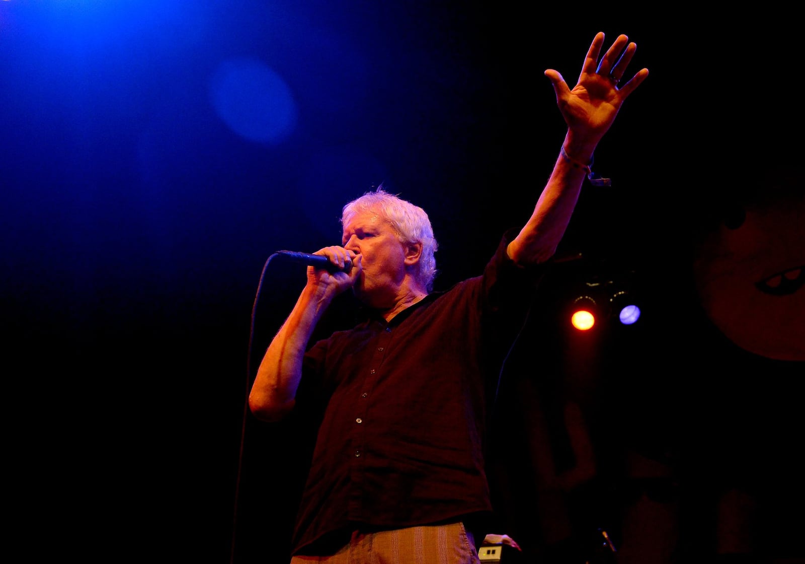 Singer Robert Pollard of Guided By Voices performs in the Sonora Tent during day 1 of the Coachella Valley Music And Arts Festival (Weekend 1) at the Empire Polo Club on April 14, 2017 in Indio, Calif. MATT COWAN/GETTY IMAGES