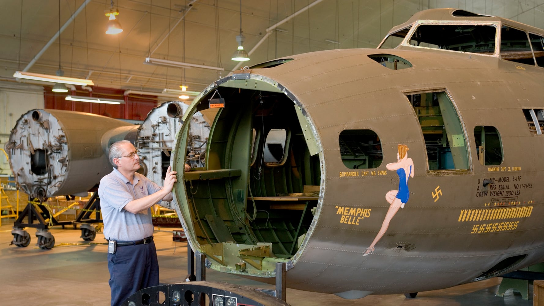 13 years and 55,000 hours of work: restored Memphis Belle