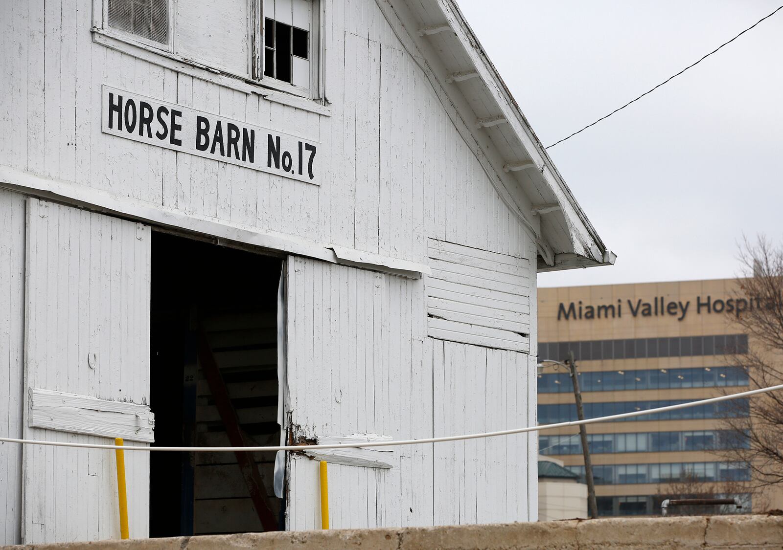 Montgomery County, the City of Dayton and the Montgomery County Agricultural Society have agreed in principle to a deal to sell the Montgomery County Fairgrounds to the University of Dayton and Premier Health. for more than 150 years, horses were raced here. The last horses left the barns in July, 2016. TY GREENLEES / STAFF