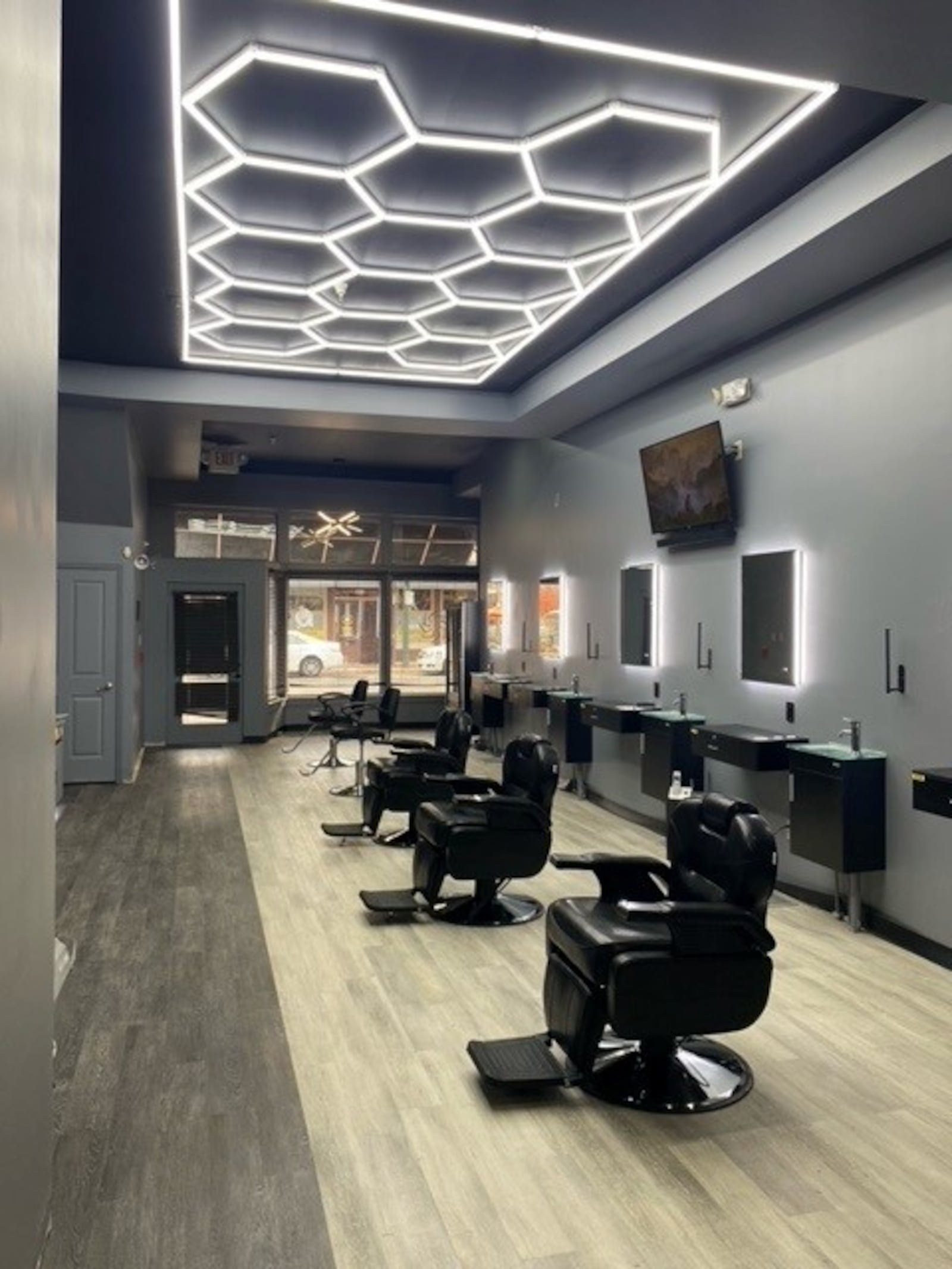 Lux Barber Lounge, located at 1115 W. Third Street, is a new upscale barbershop in the Wright-Dunbar District (CONTRIBUTED PHOTO).