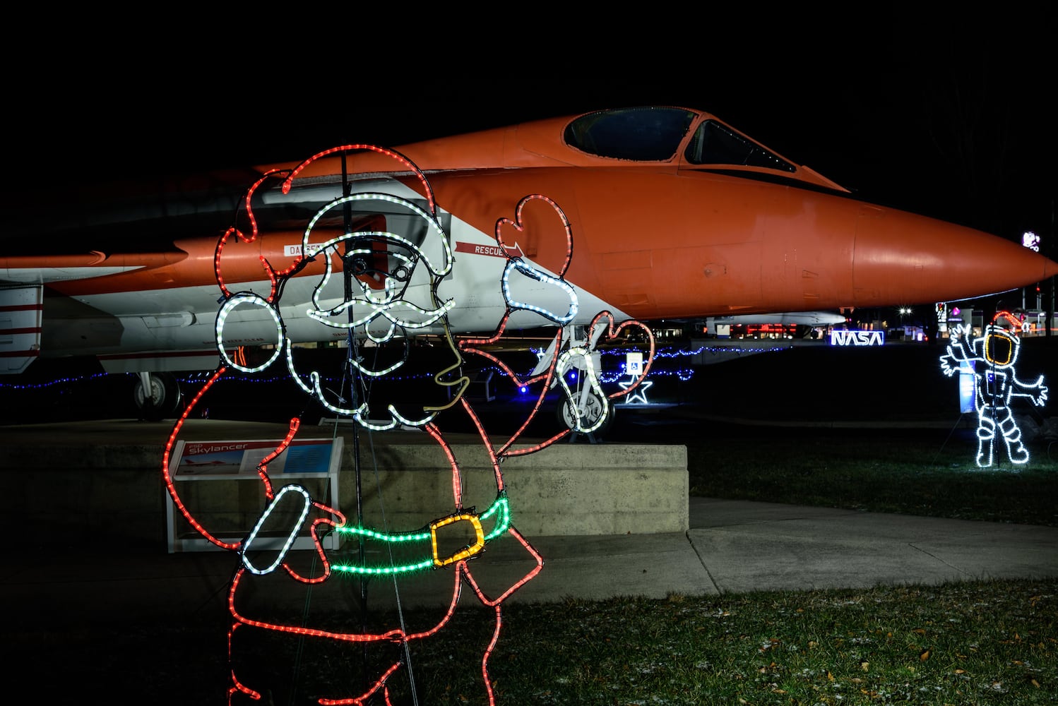 PHOTOS: Armstrong Air & Space Museum Holiday Lights 2024