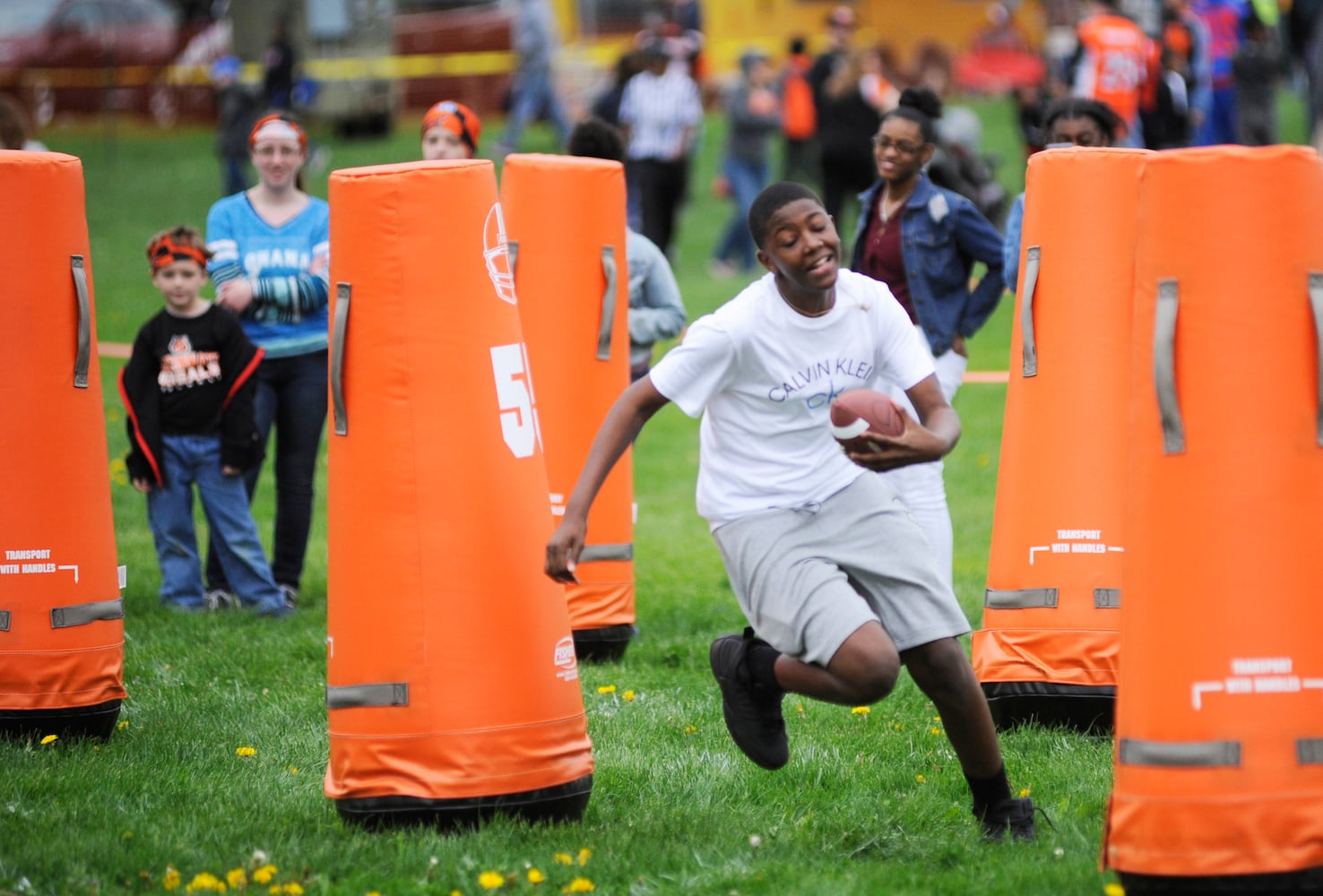 PHOTOS: NFL Draft Day at Dayton’s Triangle Park