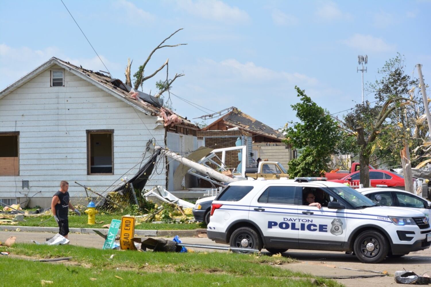 PHOTOS: Daylight reveals widespread damage from Monday storms