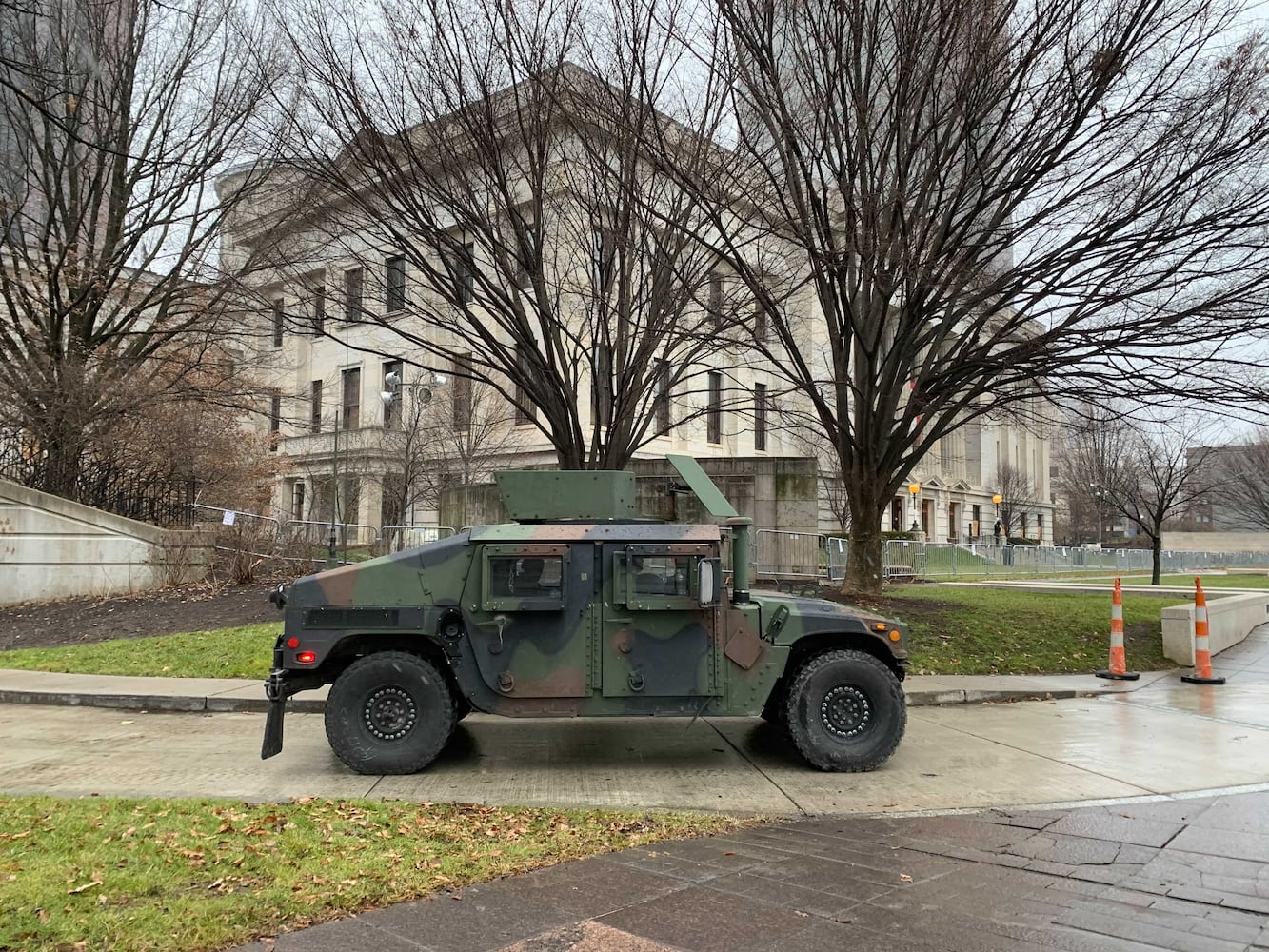 PHOTOS: Ohio prepares for statehouse protest