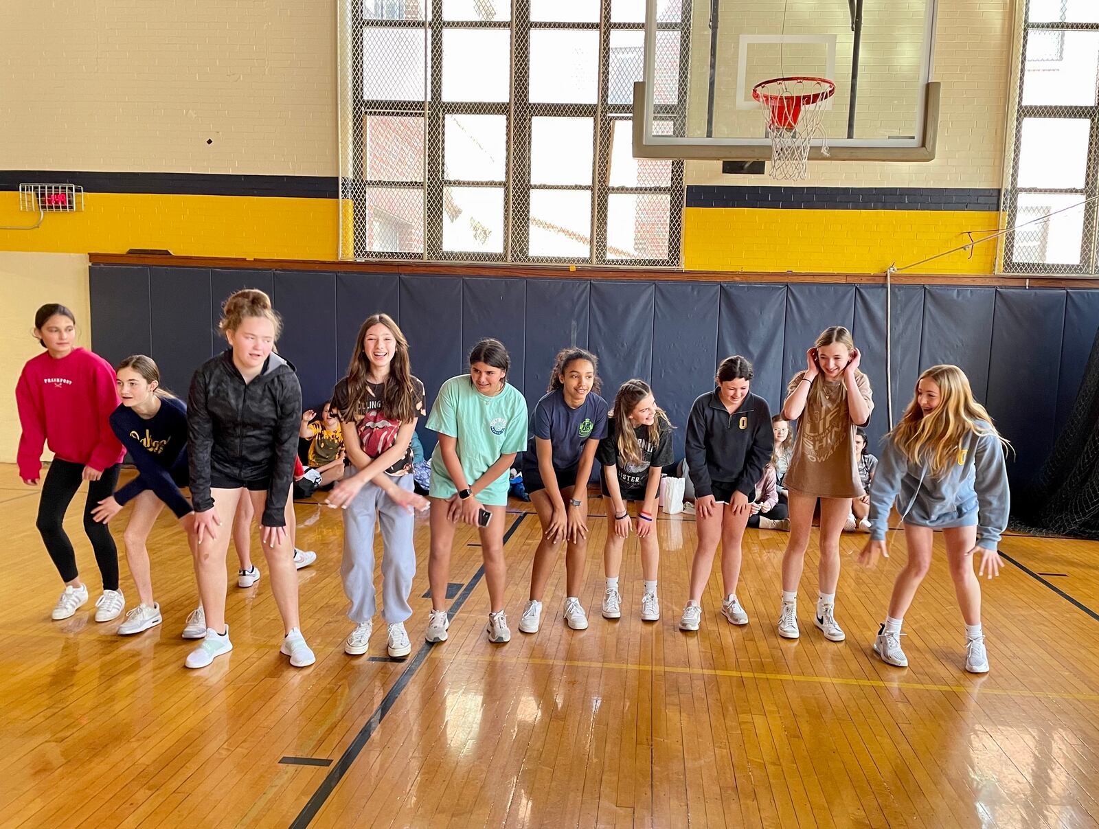 Among the fundraising events was a lunchtime dance. CONTRIBUTED