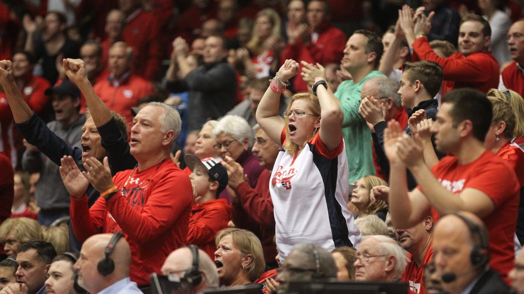 Dayton Flyers fans