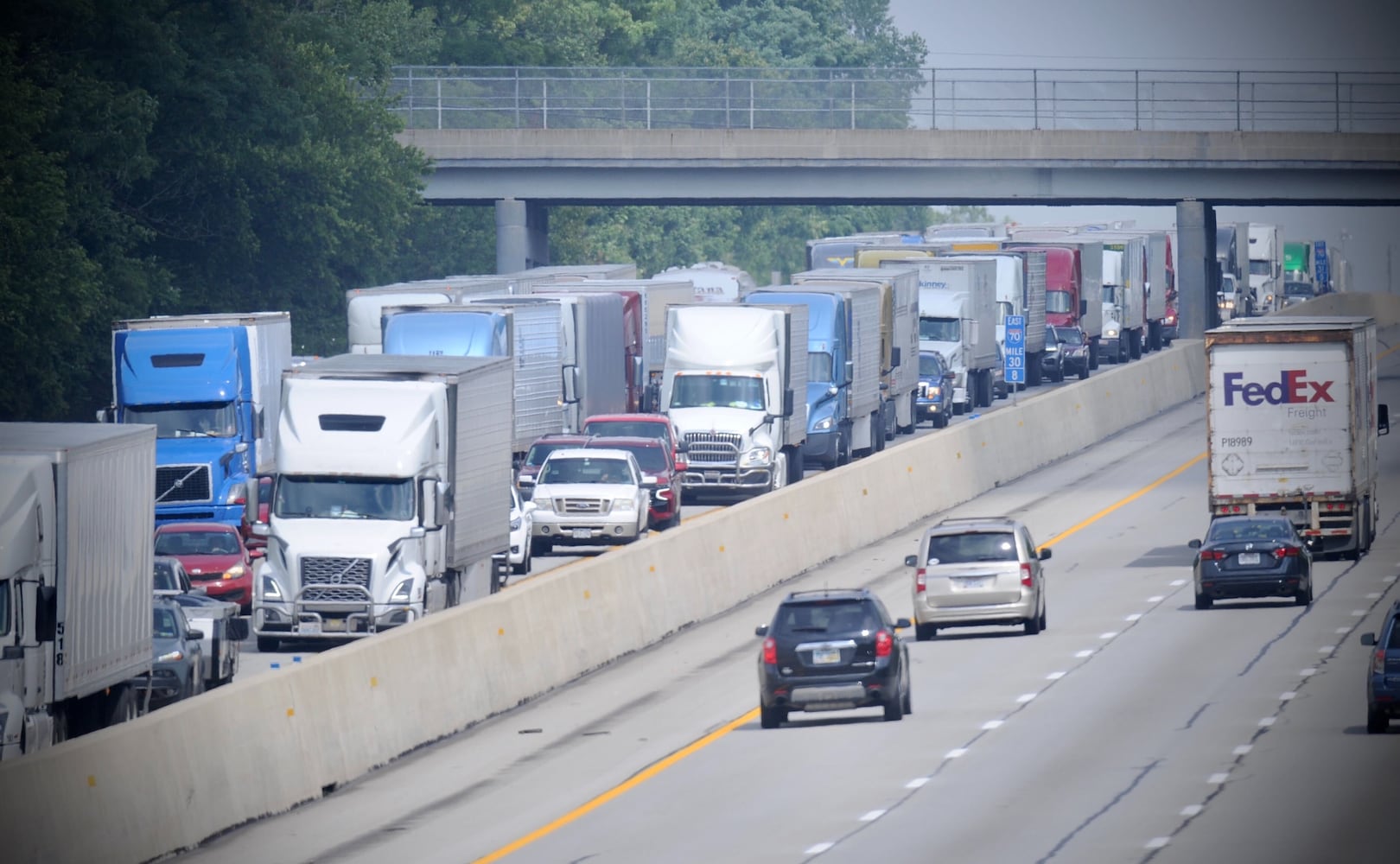 I-70 West Crash